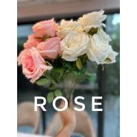 ราคา ดอกกุหลาบ​9 หัว ดอกกุหลาบประดิษฐ์ ดอกกุหลาบปลอม ดอกไม้ประดิษฐ์ ดอกไม้ปลอม กุหลาบผ้าสักหลาด ตกแต่งบ้าน ตกแต่งห้อง(H9) (10668683466)