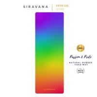 ราคา SIRAVANA เสื่อโยคะยางพารา รุ่น Rainbow Passion and Pride 5mm PU Matte Coco / Natural Rubber Yoga Mat (17998329078)