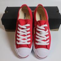 ราคา Converse jack purcell OX Classic สีแดง ❤️ สินค้าพร้อมกล่อง มีเก็บปลายทาง (1558150906)