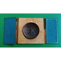 ราคา เหรียญที่ระลึกการได้รับพระราชทานตราตั้ง ธนาคารกรุงเทพ ปี 2510 เนื้อทองแดง ขนาด 5.5 เซน (27762854731)