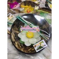 ราคา เทียนกะลา กระทงกะลาเทียนหอมดอกบัวหลวง (26163998696)