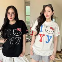 ราคา ♥︎ ⭐️แนะนำ⭐️ VALEN BASIC STORE “Kitty T-shirt“ เสื้อยืดแขนสั้นงานสกรีนลายคิตตี้สุดคิ้วท์ ชนช็อปเกาหลี (28000884107)