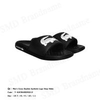 ราคา Lacoste รองเท้าแตะ รุ่น Men's Croco Dualiste Synthetic Logo Strap Slides Code: 7-43CMA0020312 (24372544999)