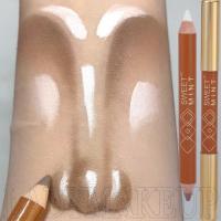 ราคา 2 in 1 Double Head Matte Contour Pen คอนซีลเลอร์สิวบนใบหน้า Long-lasting Waterproof Nose Shadow เครื่องสําอาง (27253784950)