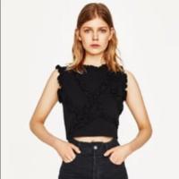 ราคา USED ZARA เสื้อ ซาร่ามือสอง SZ.M (แบรนด์แนมมือสอง) (8313265338)