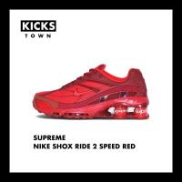 ราคา SUPREME X NIKE SHOX RIDE 2 SPEED RED (20922261338)