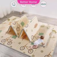 ราคา เสื่อรองคลานแบบหนาพับได้ขนาด6ฟุต(คละลาย) (8660969755)