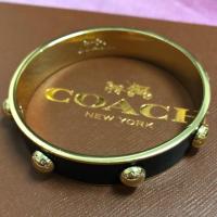 ราคา [COACH] - Bracelet ข้อมือโค้ช โลหะดำ ของแท้แน่นอน!! (675438553)