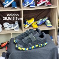 ราคา อาดิดาส(adidas)รองเท้าเด็กมือ2 เบอร์26.5 ยาว 25.5ซม.สีดำ แบบแปะ (22645119165)