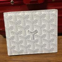ราคา กระเป๋าสตางค์ Goyard bifold wallet สีขาว (4742016140)