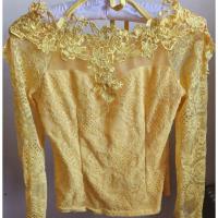 ราคา เสื้อลูกไม้ สีเหลือง (20763657906)