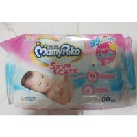 ราคา mamypokoทิชชูเปียก80แผ่น/ห่อ (8096775669)