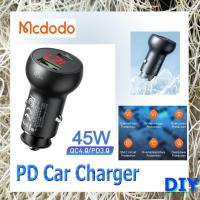 ราคา Mcdodo หัวชาร์จในรถ45W car Charger Dual ports Type C+USB ที่ชาร์จในรถ ที่ชาร์จเสียบช่องจุดบุหรี่ รองรับSuper Fast Charge (12190886838)