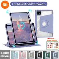 ราคา เคสอะคริลิคใส หมุนได้ 360 องศา พร้อมช่องใส่ดินสอ สําหรับ Xiaomi MiPad 6 MiPad 6 6Pro Mi Pad 5 11 นิ้ว (23960835923)