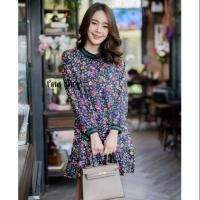 ราคา เดรสลายดอกzara (1874984802)