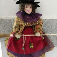 ราคา ตุ๊กตาแม่มดขนาด16นิ้วใช้แขวนประดับ (6801636927)