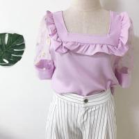 ราคา เซตเสื้อเดซี่สีม่วงพาสเทล+ฟรี ที่คาดผมสีม่วง พาสเทล (4336208240)