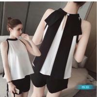 ราคา เสื้อ PANICHA ข้างหลังแต่งโบว์ (1245949493)