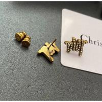 ราคา ต่างหูเพชรติดหูตัวอักษรน่ารักๆ (7668474977)