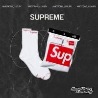 ราคา (พร้อมส่ง ของแท้100%) Supreme Socks (25120669955)