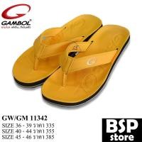 ราคา gambol รุ่น GM 11342 สีเหลือง รองเท้าแตะ GAMBOL ผลิตจาก GBOLD Technology™ คุณภาพมาตรฐานของแกมโบล นุ่ม เบา สบายเท้า (15750156065)
