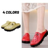 ราคา Sale80%รองเท้าคัชชูเปิดส้นแต่งฉลุ ประดับหมุดหงส์ติดคริสตัลเพชร 4 สี มีเบอร์ 36-40 (120) (22658150416)