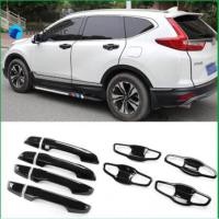 ราคา Flightcar ฝาครอบมือจับประตูรถยนต์ อุปกรณ์เสริม สําหรับ Honda CR-V CRV 2017 2018 2019 2020 2021 8 ชิ้น (23633629612)