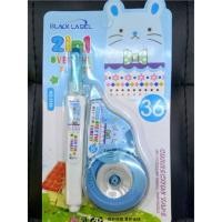 ราคา ปากกาลบคำผิด 2IN1-5186 แบบเทปยาว 30 เมตร และแบบน้ำยาลบคำผิด (1042146454)