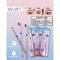 ราคา 7878 HASAYA GIRL ดินสอเขียนคิ้ว พร้อมแปรง กันน้ำและกันเหงื่อติดทนนาน เครื่องสำอางค์ (20745461096)
