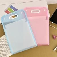 ราคา ฟ้มใส่เอกสารA4 แบบ มีหูหิ้ว แฟ้มเก็บเอกสาร แฟ้มกระเป๋า แฟ้มเอกสารมีหูหิ้ว แฟ้ม13ช่อง แฟ้มเอกสารแนวตั้ง กล่องใส่เอกสาร (25429382710)