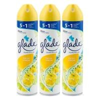 ราคา เกลด สเปรย์ปรับอากาศ กลิ่นเฟรชเลมอน 320 มล. แพค 3 ชิ้น / GLADE Air Freshener Spray : Fresh Lemon 320 ml. x 3 pcs. (28266171454)