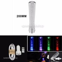 ราคา Speed Studio หัวเกียร์ เปลี่ยนได้ 7 สี คริสตัลใส สีใส สไตล์ VIP 20 cm พร้อมชุดไฟต่อจุดบุหรี่ LED (436210047)