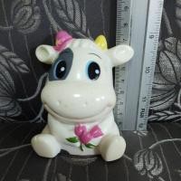 ราคา กระปุก​ ออมสิน​ ของสะสม ที่ระลึก วัวตัวเมีย (งาน JA​ญี่ปุ่น)​ มือสอง​ (9113656673)