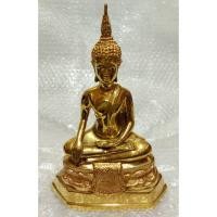 ราคา พระพุทธรูปปางสะดุ้งมาร เนื้อทองเหลืองแท้ หน้าตัก 5 นิ้ว ฐาน 7 นิ้ว สูง 10 นิ้ว (6534137876)