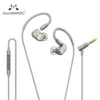 ราคา Soundmagic E90C หูฟังอินเอียร์ แบบมีสาย พร้อมไมโครโฟนโคแอกเชียล ไดรเวอร์คู่ อินเอียร์มอนิเตอร์ สเตอ (29704038794)