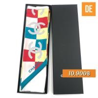 ราคา ผ้าคลุม Chanel twilly 120x10 full set no rec. (12601729045)