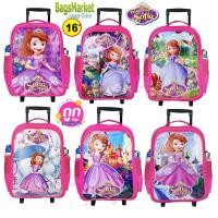 ราคา Bagsmarket กระเป๋าเด็ก 16 นิ้ว กระเป๋าเป้ล้อลากสำหรับเด็ก กระเป๋านักเรียน ลายเจ้าหญิงโซเฟีย (7297000345)