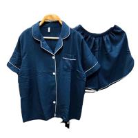 ราคา ชุดนอนแขนสั้น ขาสั้น ปักชื่อ ผ้าเยื่อไผ่ (27352857680)