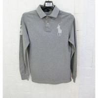 ราคา POLO RALPH LAUREN แท้ อก35 เสื้อยืดโปโลแขนยาวรุ่นม้าเล็กสปอต (25970824717)
