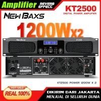 ราคา NEW BAXS KT2500 professional pure power เครื่องขยายเสียง 2 ช่อง 1200W high-power stage KTV high-volume อุปกรณ์เสียง (24118406323)