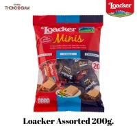 ราคา เวเฟอร์ Loacker Minis Assorted ล็อคเกอร์ มินิส์ แอสซอร์ทเต็ด 200กรัม(g.) เวเฟอร์สอดไส้ครีมรสเฮเซลนัต/ช็อกโกแลต/วานิลา (24925084081)