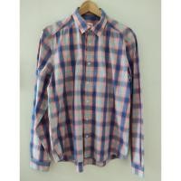 ราคา เสื้อเชิ๊ต Lacoste Live ลายสก็อต (20383583415)