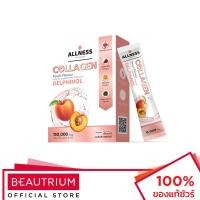 ราคา ALLNESS Collagen Delphinol Peach Flavour ผลิตภัณฑ์เสริมอาหาร 150gx10pcs (17084984873)