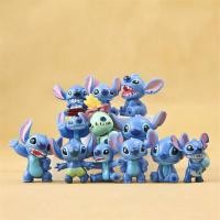 ราคา ของเล่นฟิกเกอร์ Disney Lilo & Stitch ขนาด 3 . 5 ซม . 12 ชิ้น (6651427774)