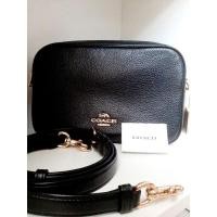 ราคา Used Like New กระเป๋าสะพาย Coach F39856 JES CROSSBODY 2 ซิป (19914118226)
