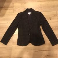 ราคา เสื้อสูท claudia kleid สวย เนื้อดี ไม่ยับ size m สีเทา (7768982393)