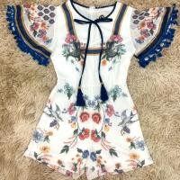 ราคา จั้มสูทขาสั้น งานป้าย Wila size s (6618386472)