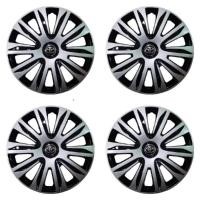 ราคา Wheel Cover ฝาครอบกระทะล้อ ขอบ R 14 นิ้ว มีดุม TOYOTA ดำเงิน wc83 (1 ชุด มี 4 ฝา) **ราคาถูกสินค้าดีมีคุณภาพ** (21362199901)