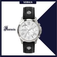 ราคา [ของแท้] Versus by Versace นาฬิกาข้อมือ ผู้ชาย รุ่น VERSUS VSPBH1018 CHRONO LION D/SILVER DIAL BLACK ST paurasia (13154197914)