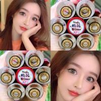 ราคา คอนแทคเลนส์ รุ่น Nudy/Nola สีเทา/ตาล Gray/Brown (24623671704)